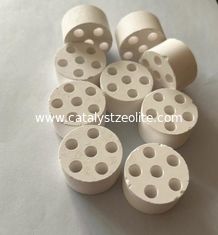 الاستقرار الحراري العالي الدعم المحفز الألومينا 6 فتحة 33mm 18mm