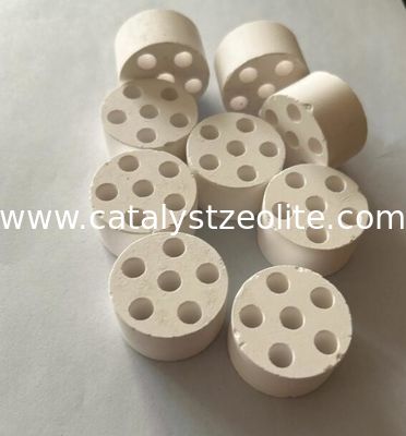 الاستقرار الحراري العالي الدعم المحفز الألومينا 6 فتحة 33mm 18mm