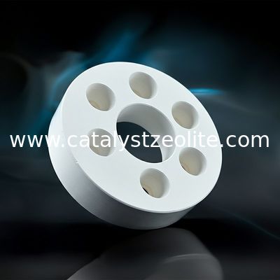 الاستقرار الحراري العالي الدعم المحفز الألومينا 6 فتحة 33mm 18mm